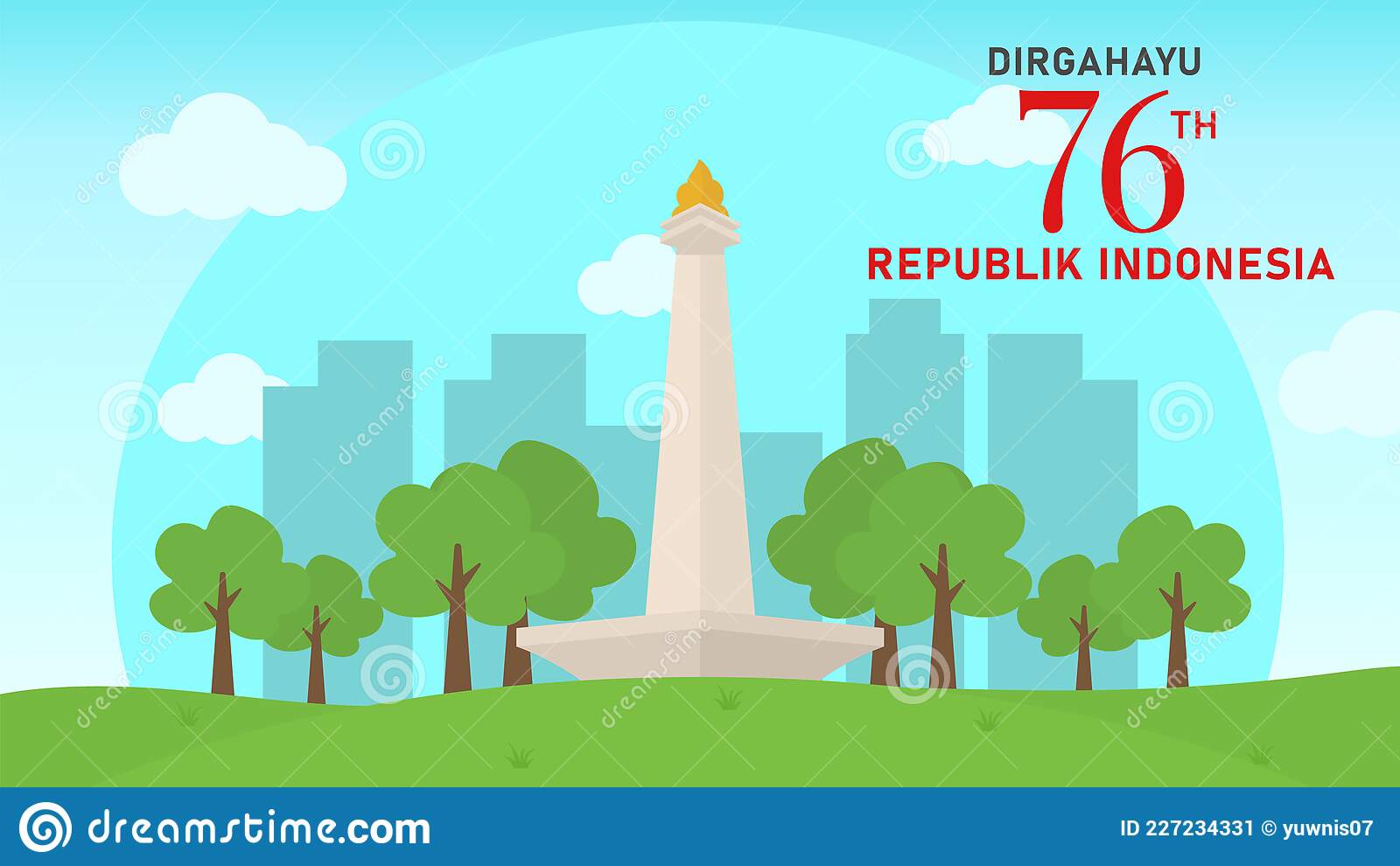 Detail Background Monas Animasi Nomer 36