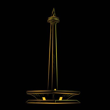 Detail Background Monas Animasi Nomer 39
