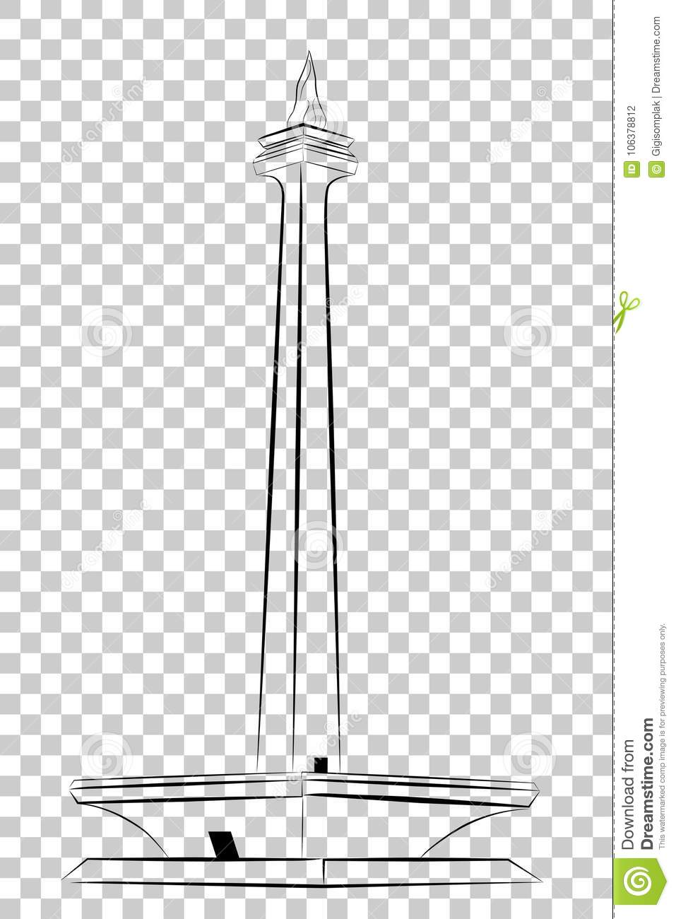Detail Background Monas Animasi Nomer 52