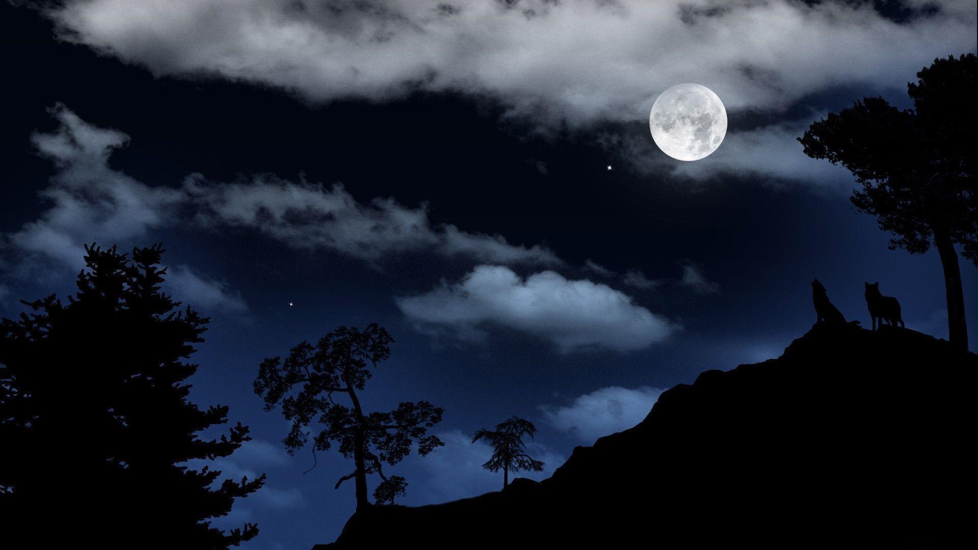 Detail Background Moonlight Nomer 26