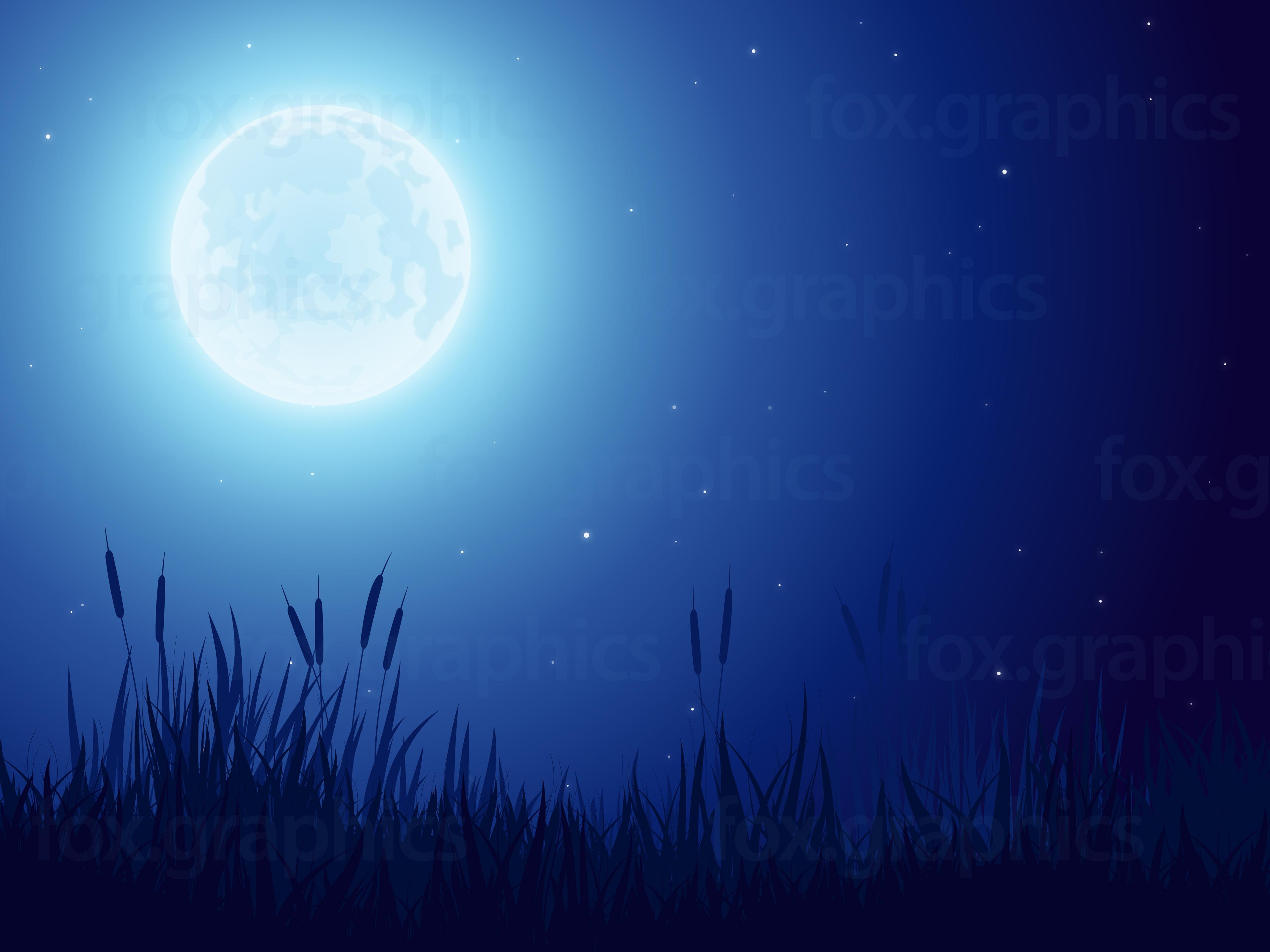 Detail Background Moonlight Nomer 36