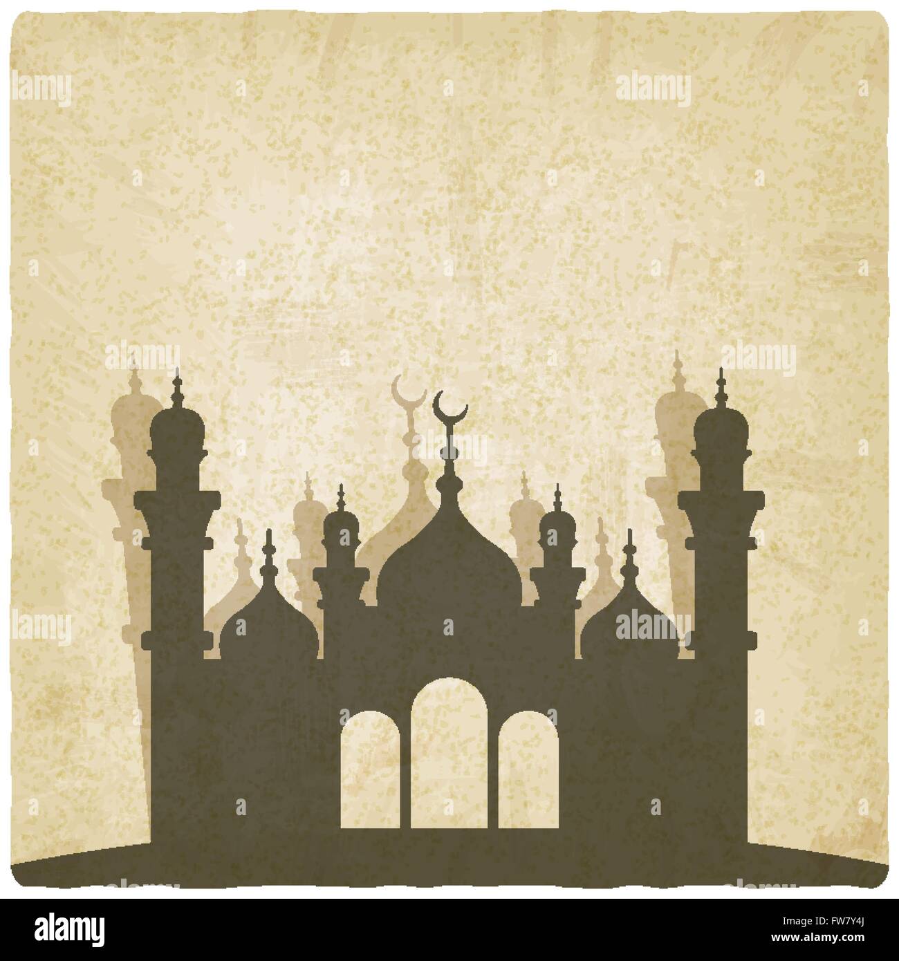 Detail Background Mosque Vector Nomer 44