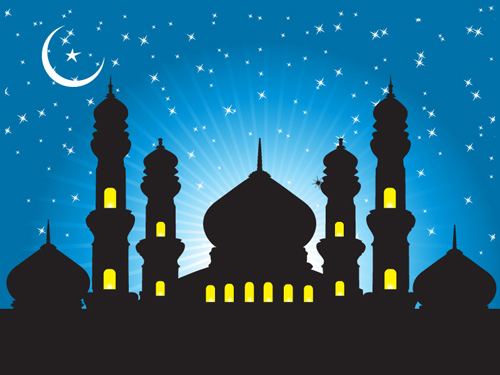 Detail Background Mosque Vector Nomer 54