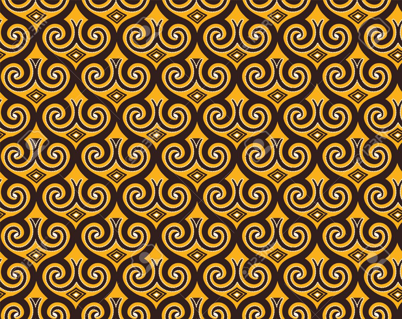 Detail Background Motif Batik Nomer 19
