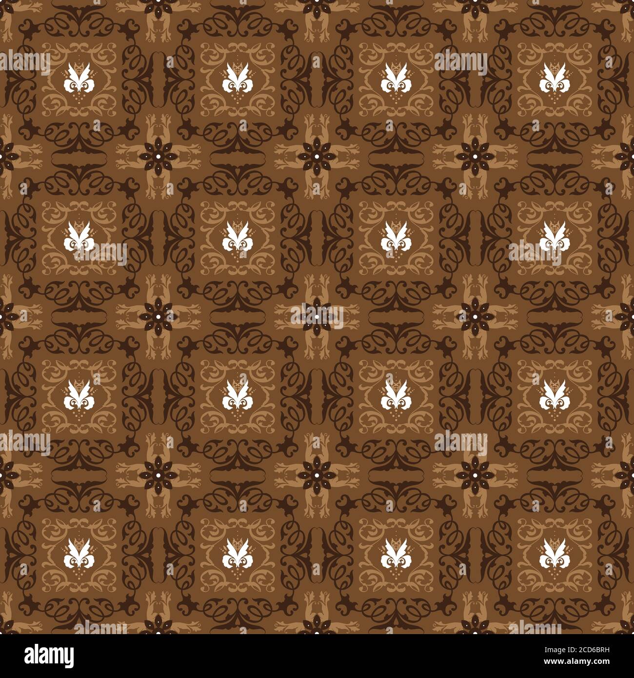 Detail Background Motif Batik Nomer 53