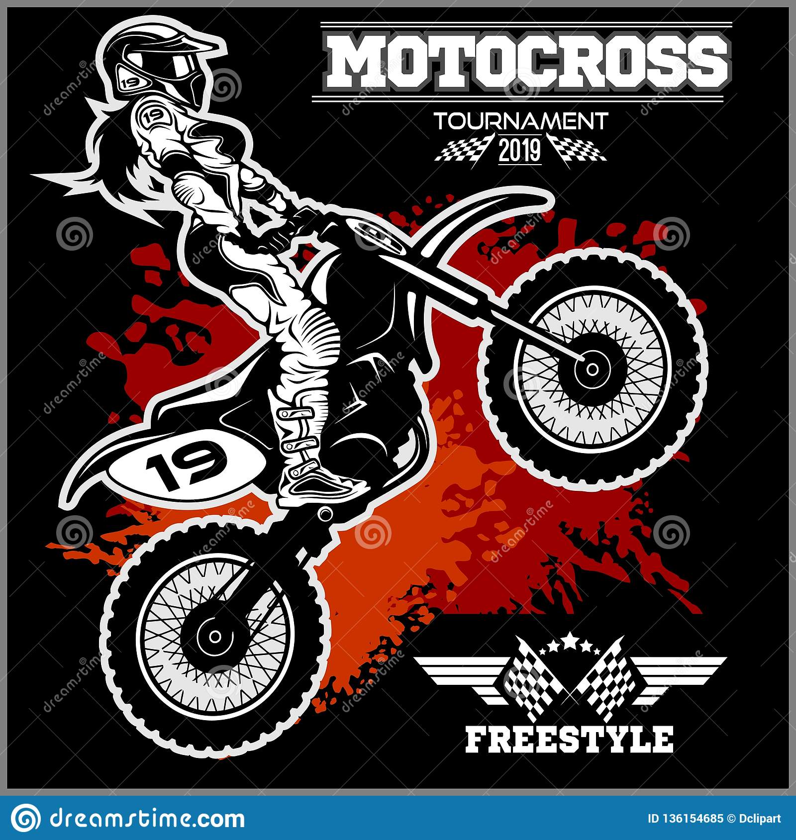 Detail Background Motor Cross Nomer 42