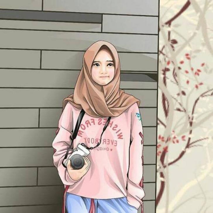 Detail Background Muslimah Lucu Nomer 30