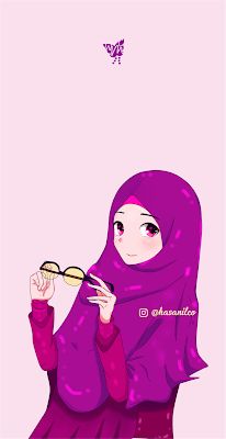 Detail Background Muslimah Lucu Nomer 9