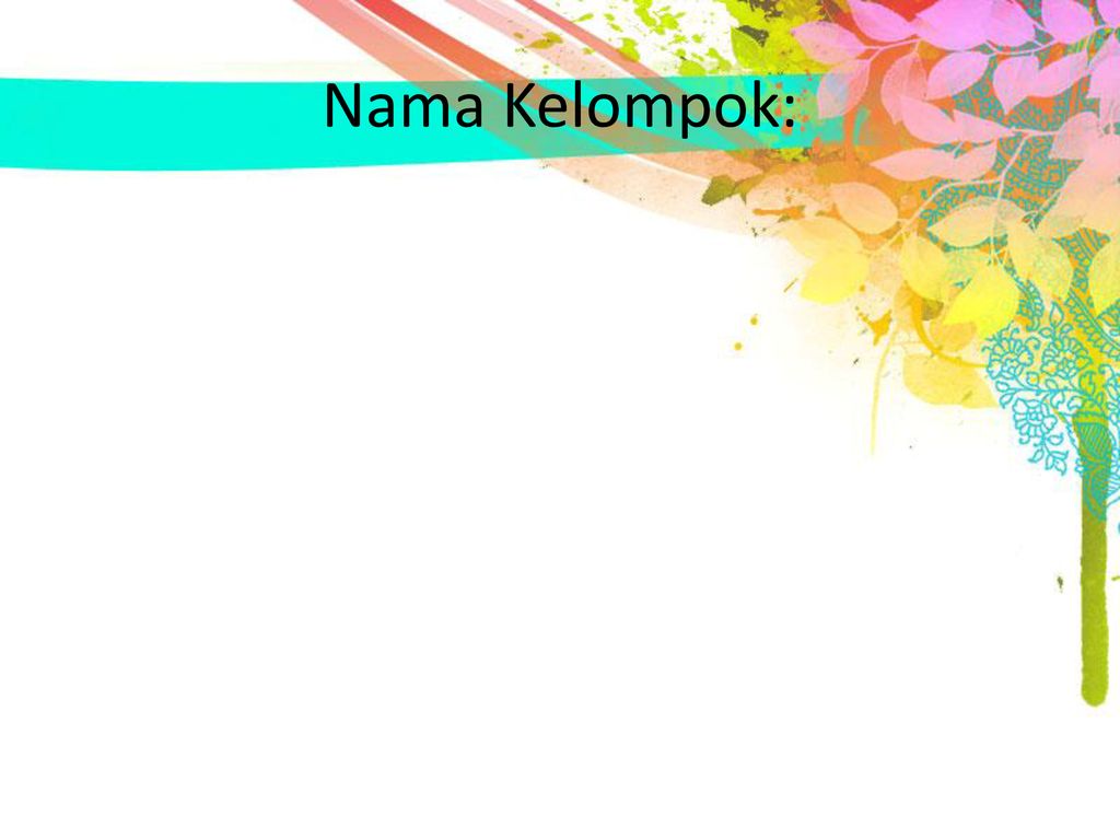 Detail Background Nama Kelompok Nomer 40