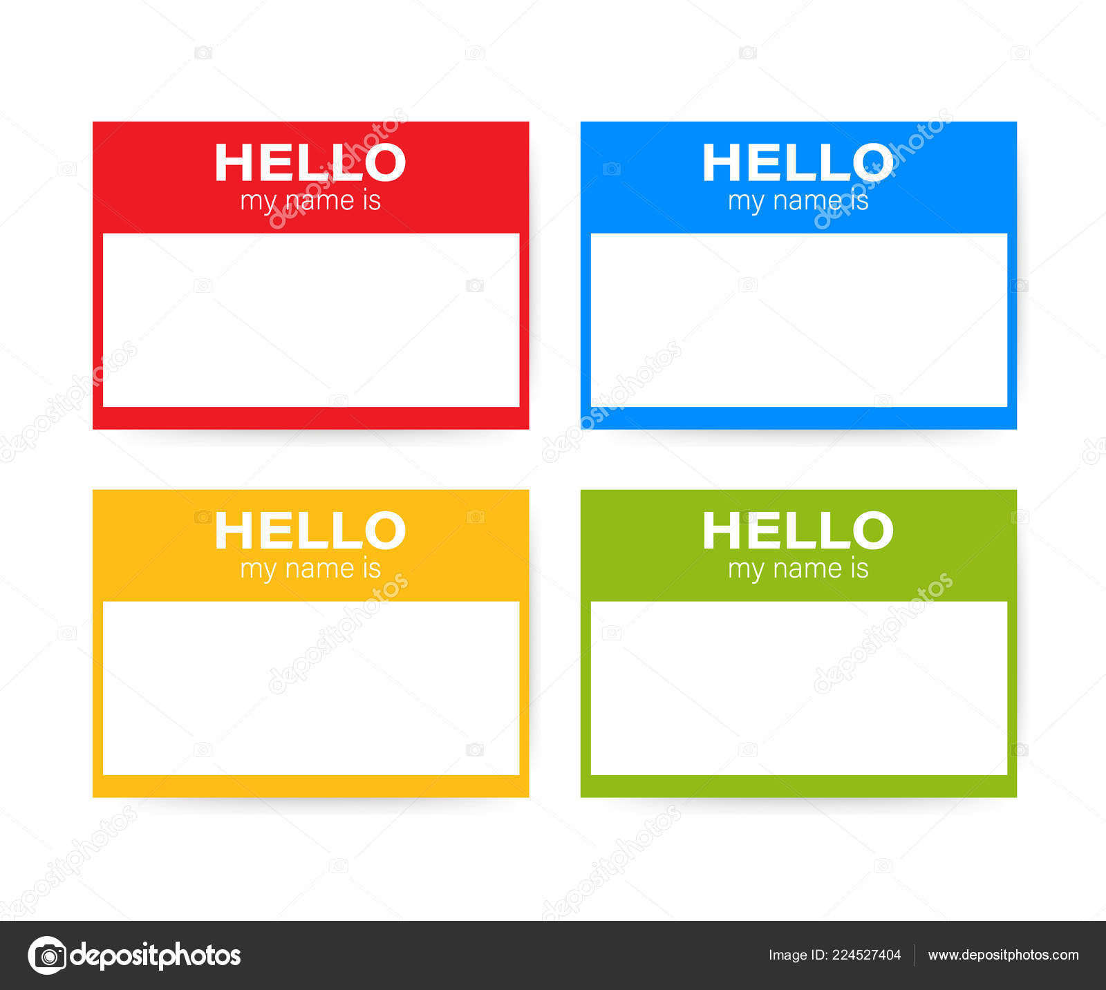 Detail Background Name Tag Vector Nomer 12