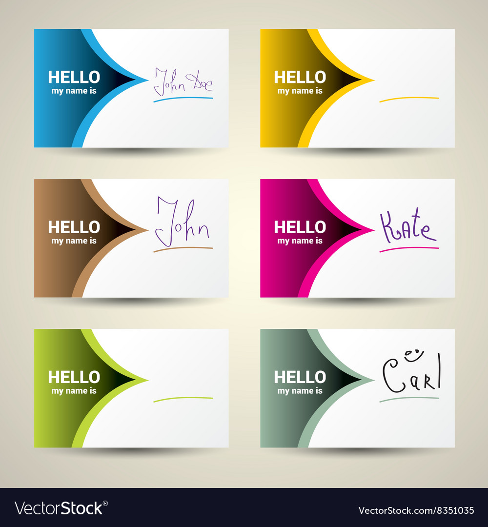 Detail Background Name Tag Vector Nomer 57