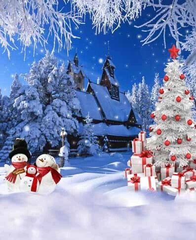 Detail Background Natal Salju Nomer 22