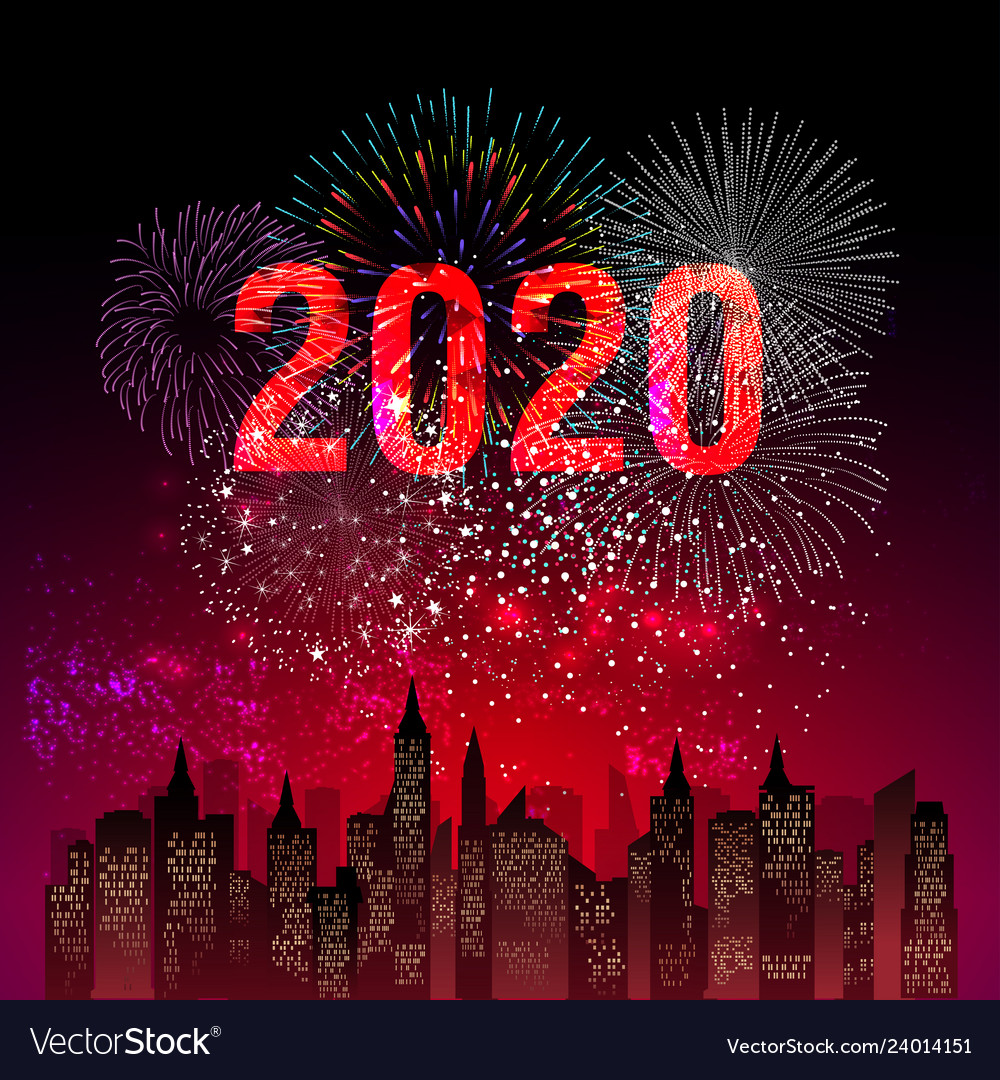 Background New Year 2020 - KibrisPDR