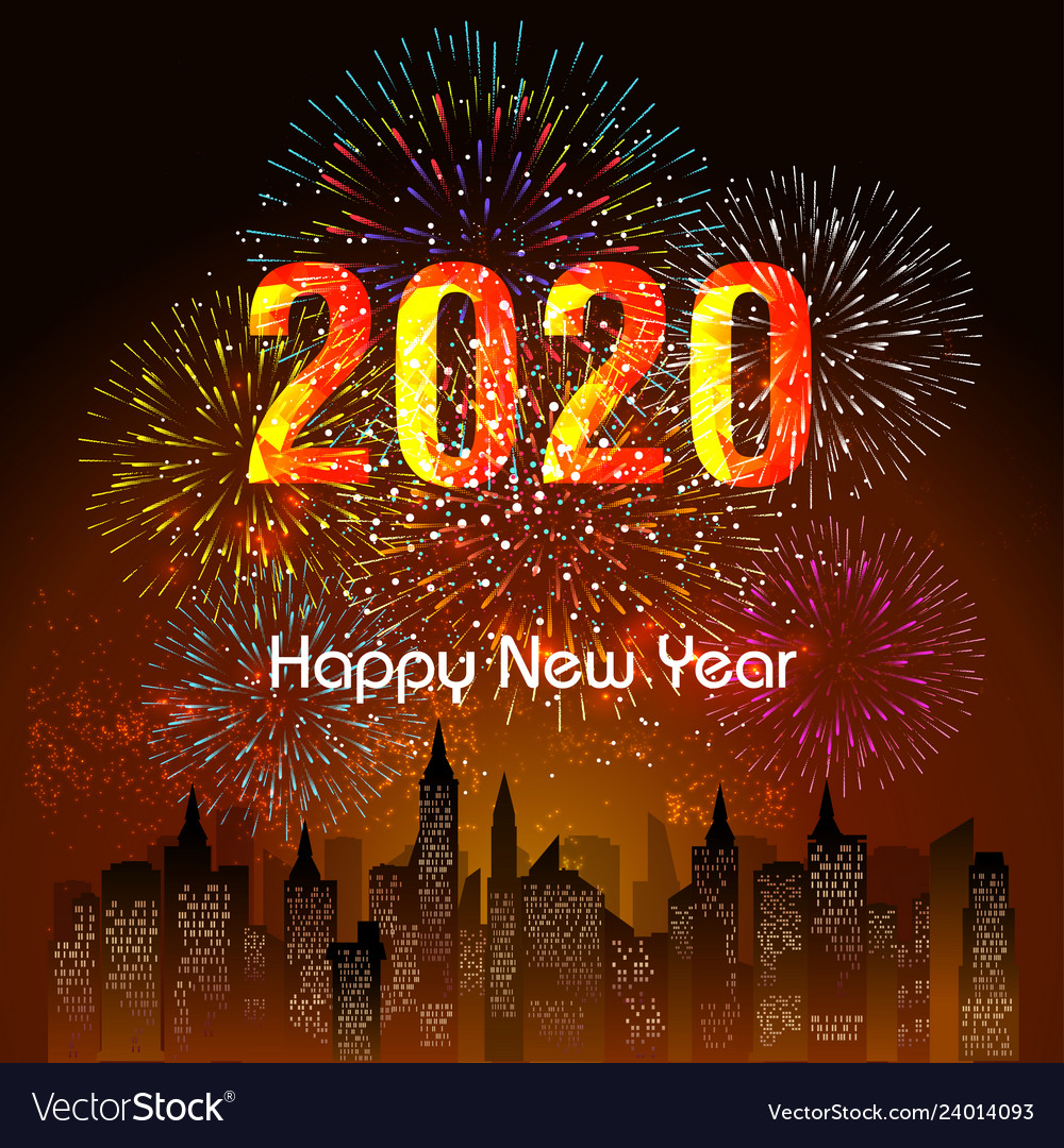 Detail Background New Year 2020 Nomer 2