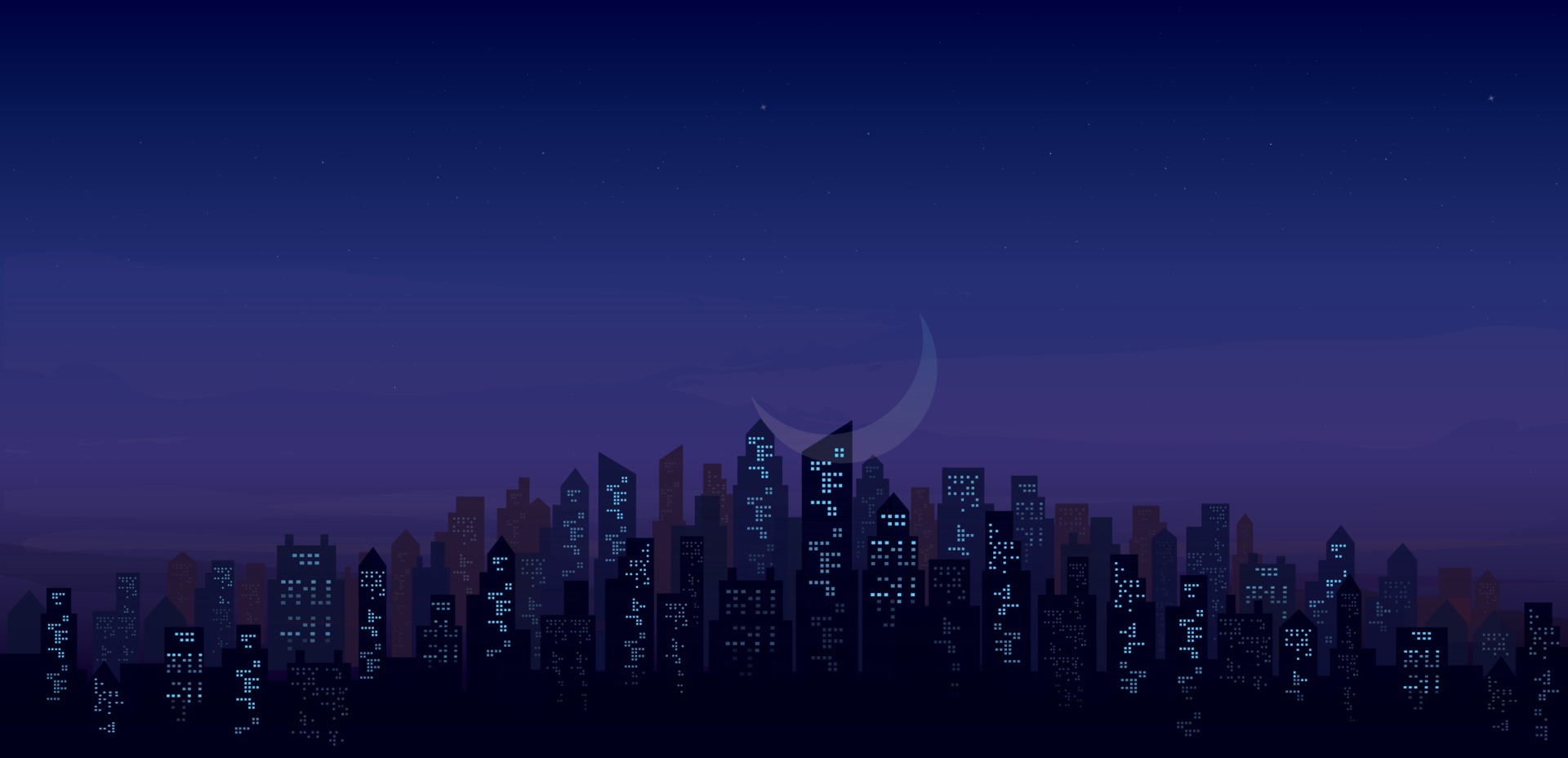 Detail Background Night City Nomer 33