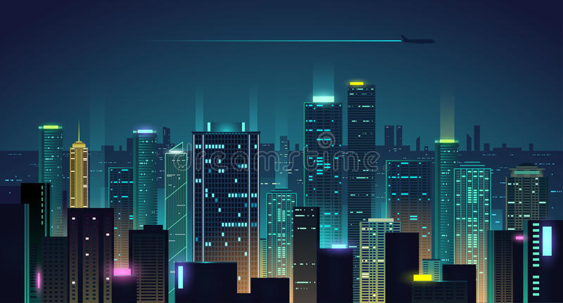Detail Background Night City Nomer 52