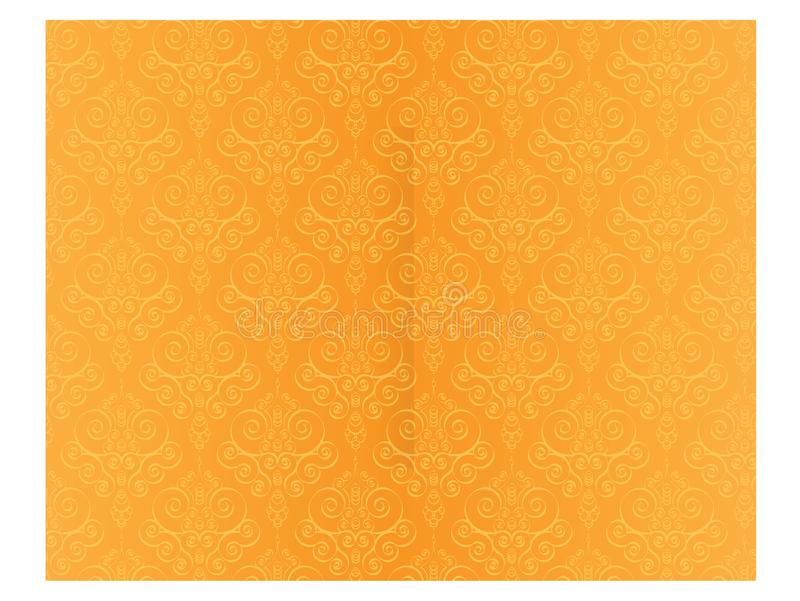 Background Orange Batik - KibrisPDR