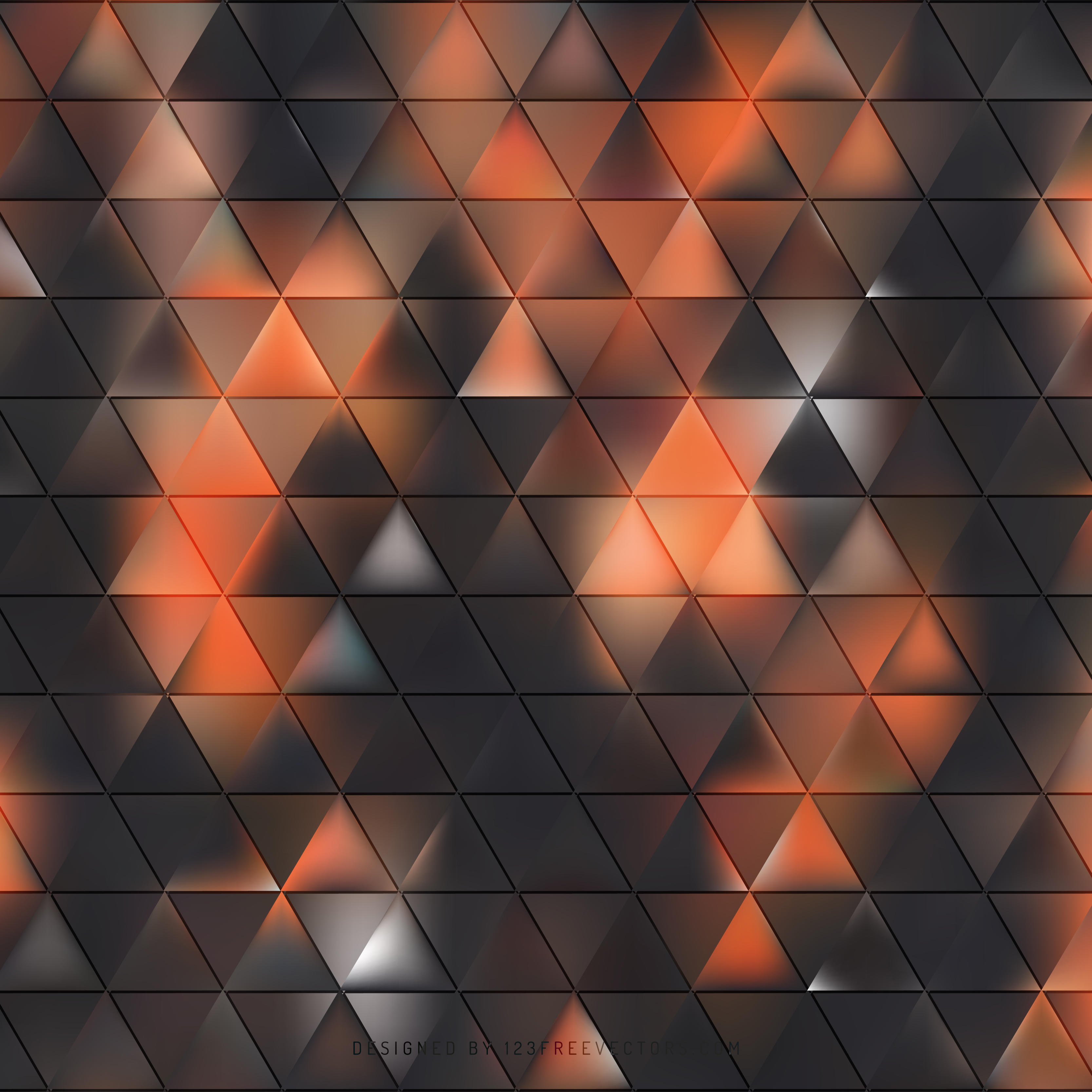 Detail Background Orange Black Nomer 11
