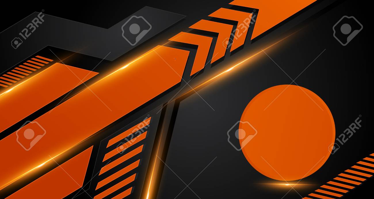 Detail Background Orange Black Vector Nomer 37