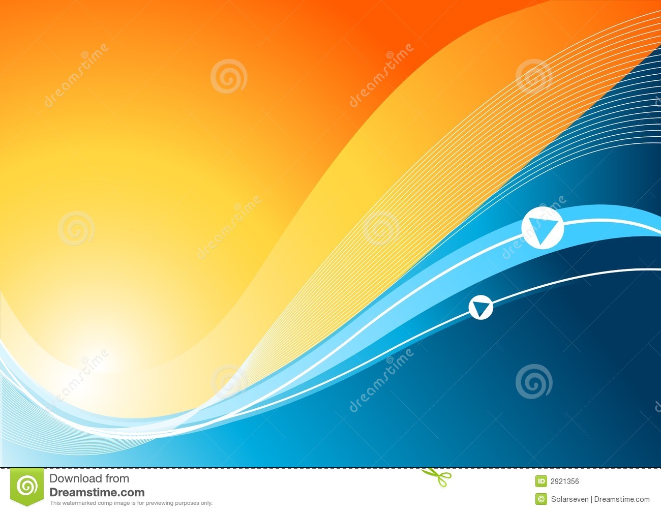 Detail Background Orange Blue Nomer 37