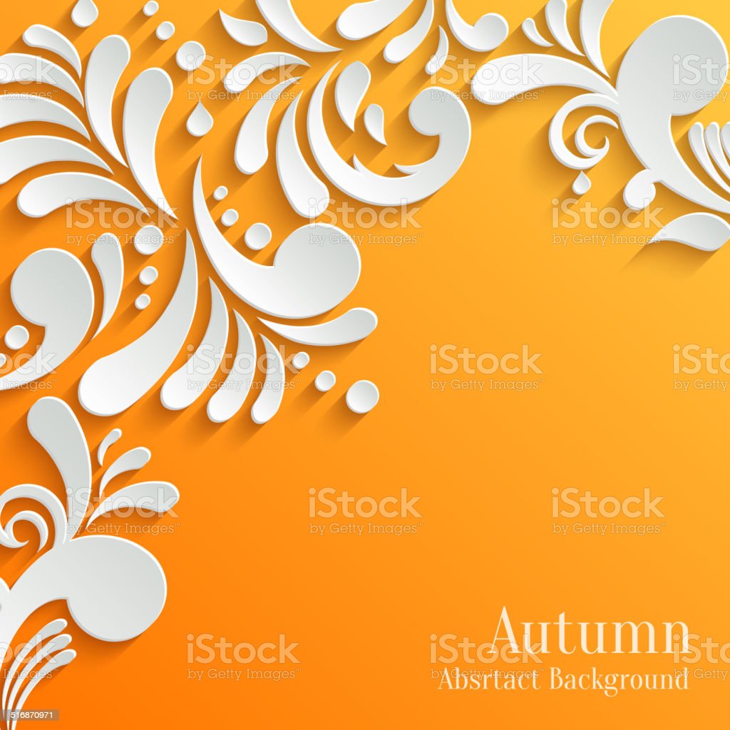 Detail Background Orange Motif Nomer 43