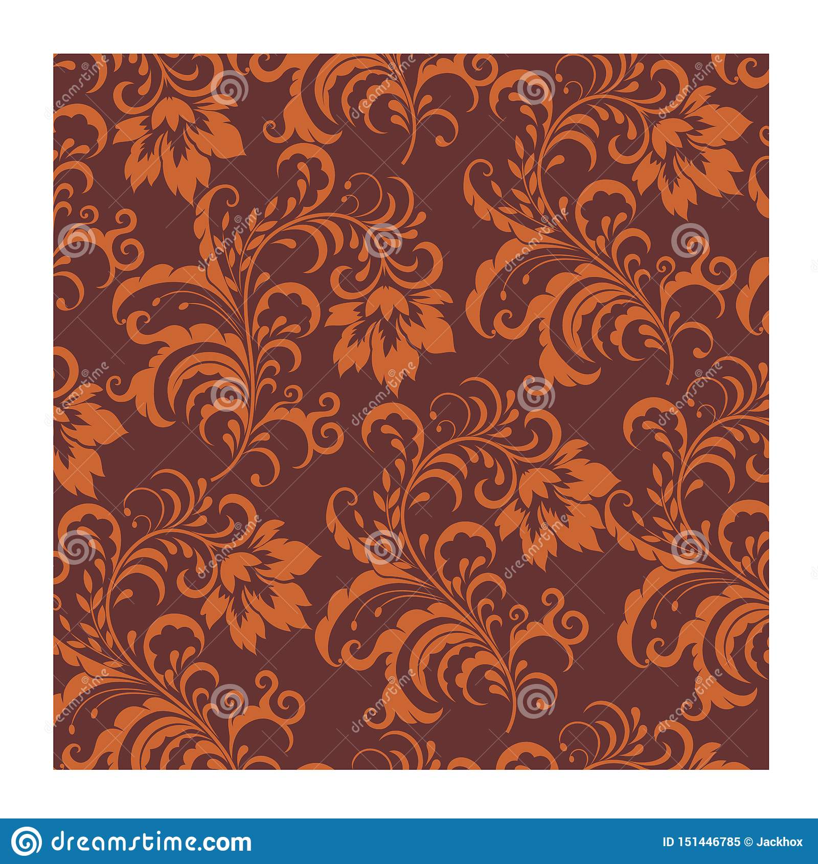 Detail Background Orange Motif Nomer 53