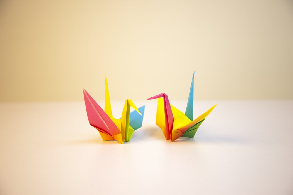 Detail Background Origami Nomer 2