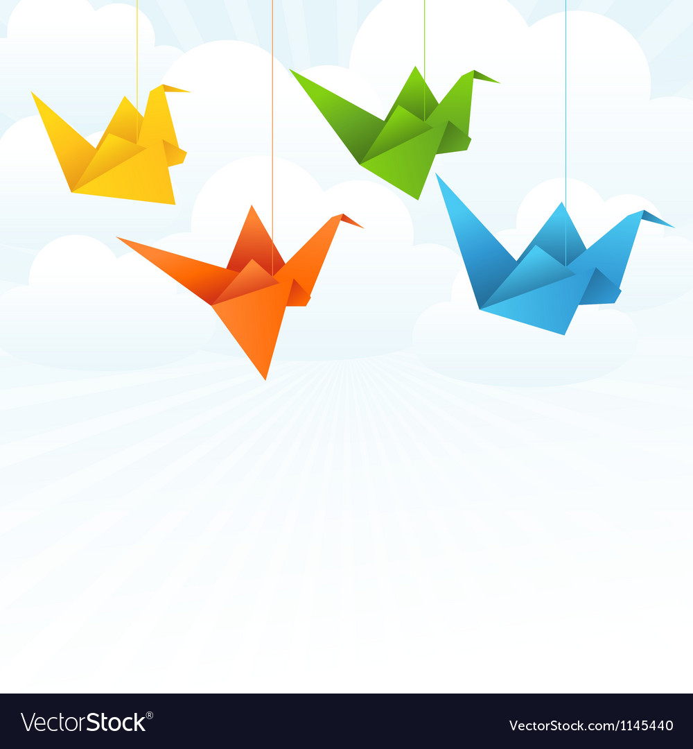 Detail Background Origami Nomer 12