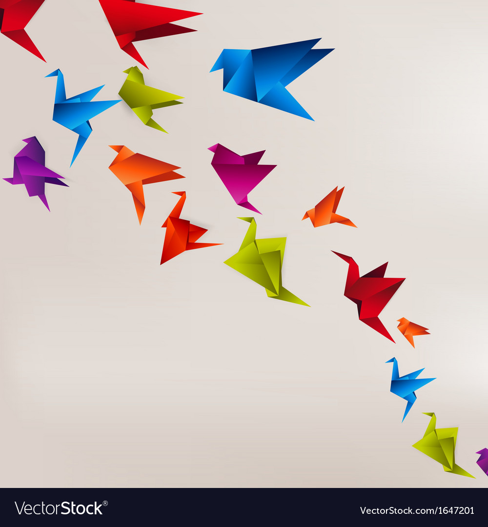 Detail Background Origami Nomer 16