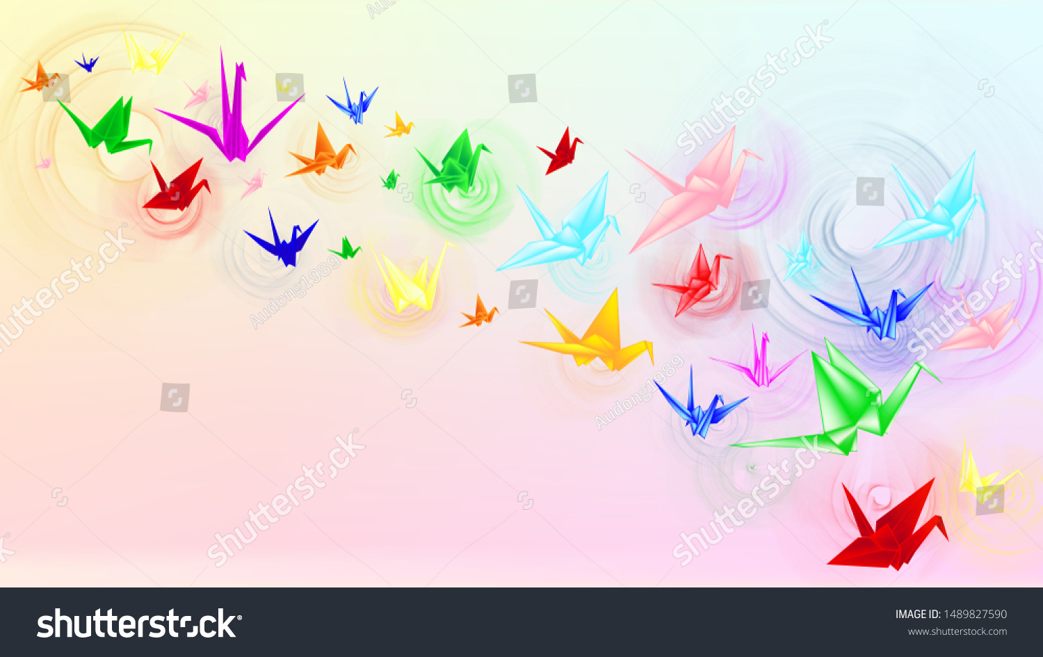 Detail Background Origami Nomer 54