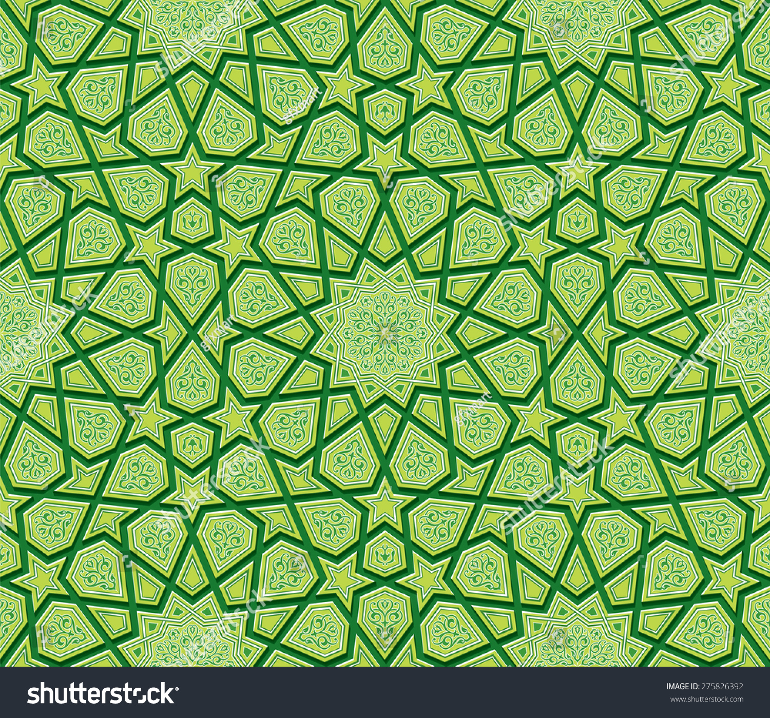 Detail Background Ornament Islamic Nomer 14