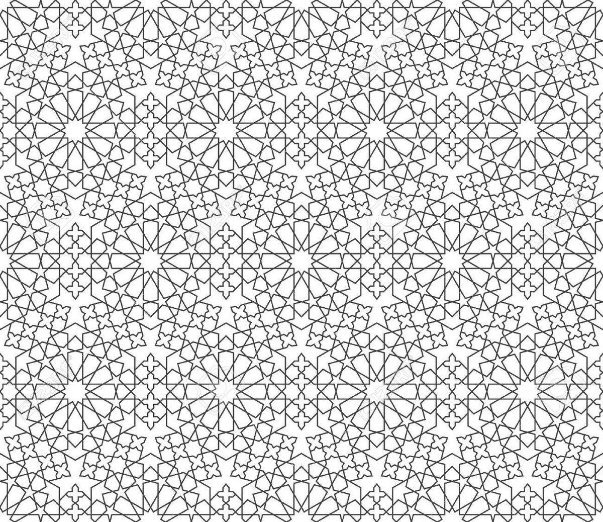 Detail Background Ornament Islamic Nomer 36