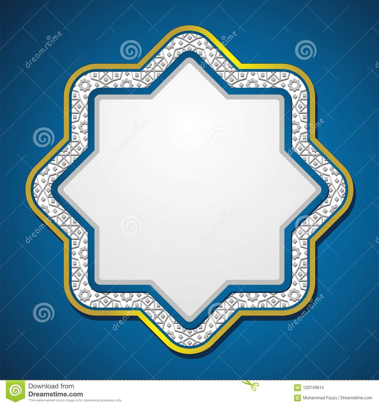 Detail Background Ornament Islamic Nomer 49