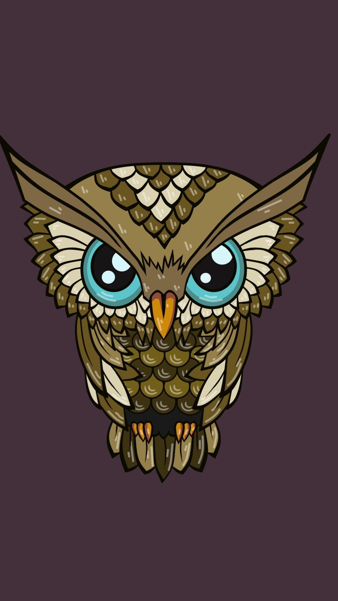 Detail Background Owl Nomer 52