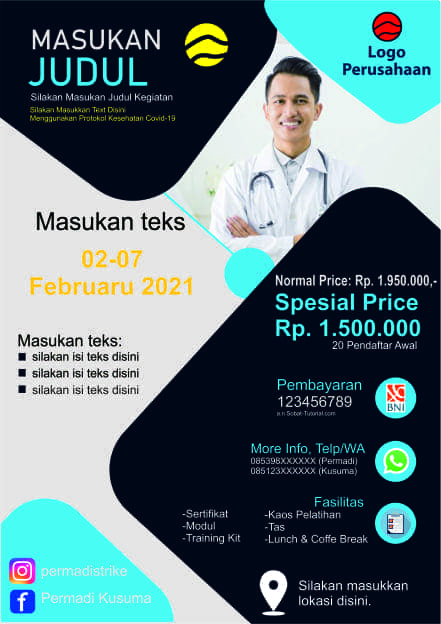 Detail Background Pamflet Desain Corel Draw Nomer 40