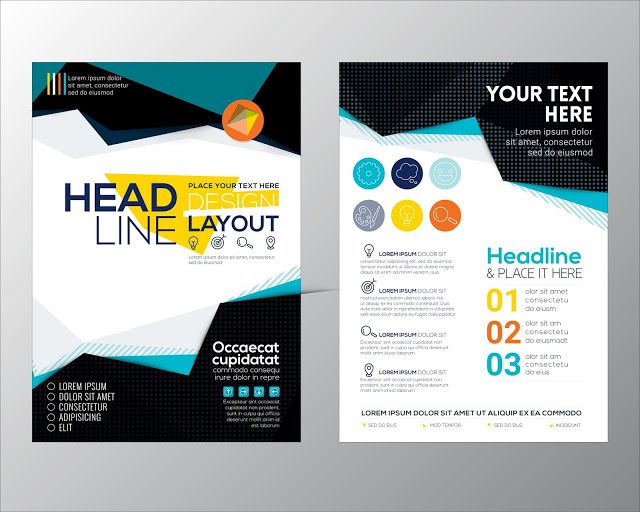 Detail Background Pamflet Desain Corel Draw Nomer 6