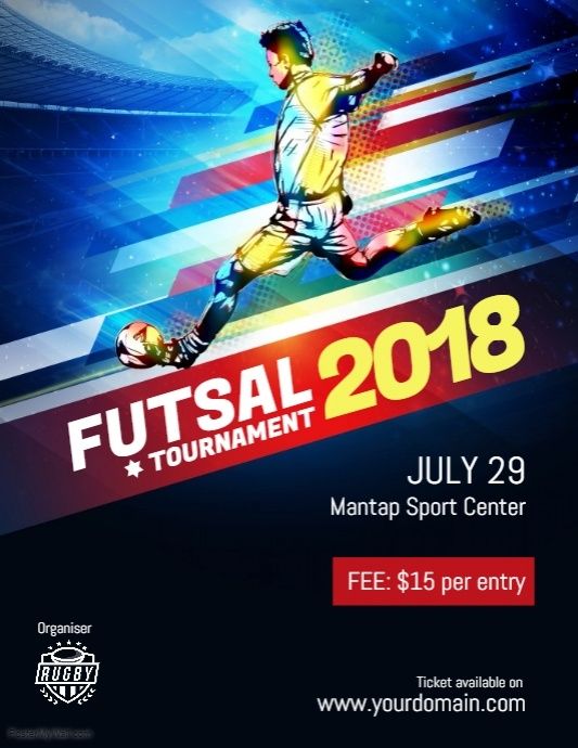 Detail Background Pamflet Futsal Nomer 29