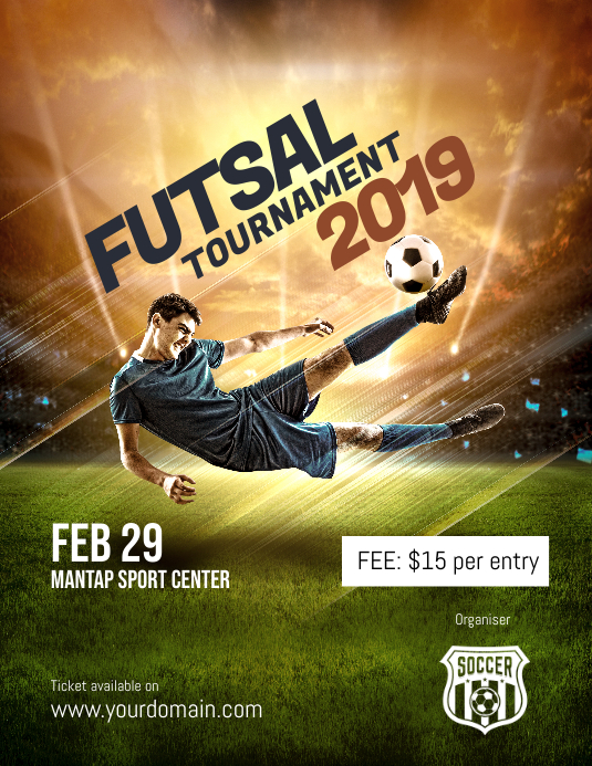 Detail Background Pamflet Futsal Nomer 30