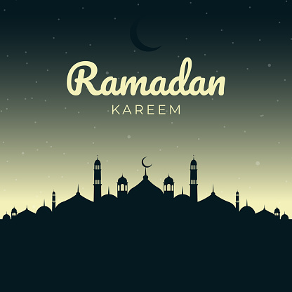 Detail Background Pamflet Masjid Nomer 25