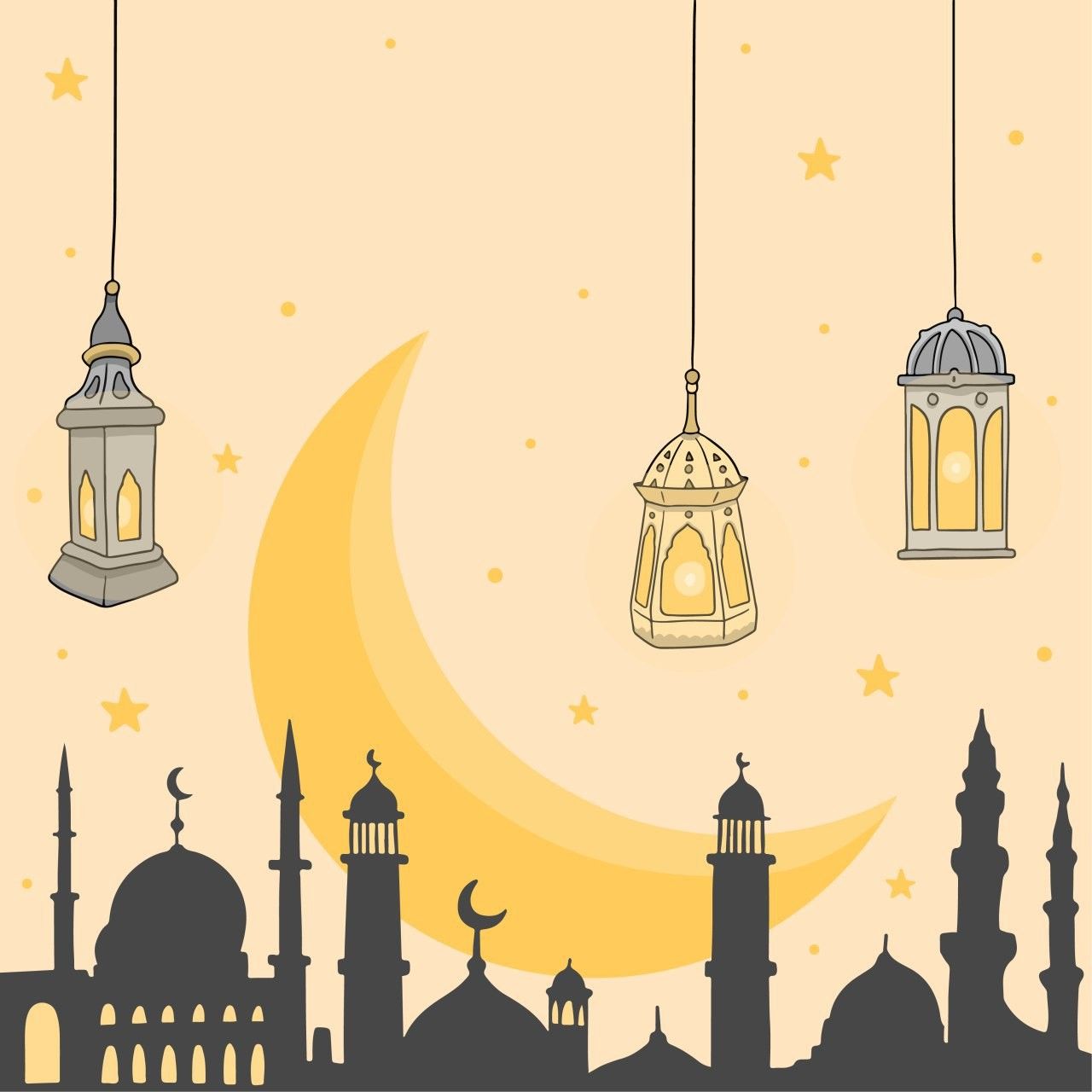 Detail Background Pamflet Masjid Nomer 4