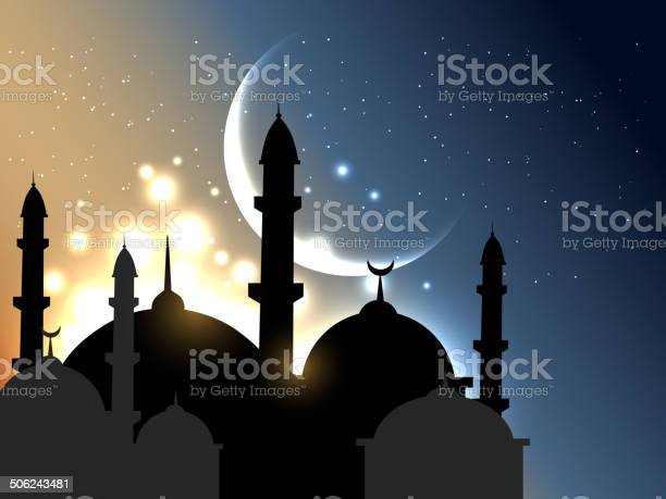 Detail Background Pamflet Masjid Nomer 32