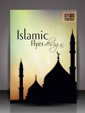 Detail Background Pamflet Masjid Nomer 46
