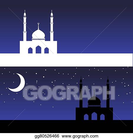 Detail Background Pamflet Masjid Nomer 55
