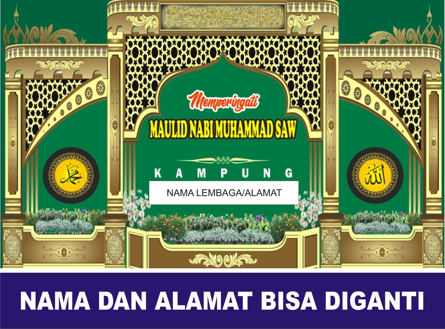 Detail Background Panggung Islami Nomer 18