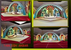 Detail Background Panggung Islami 3d Nomer 12