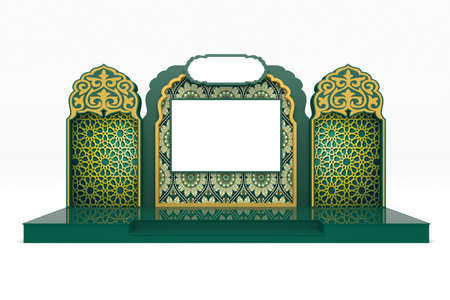 Detail Background Panggung Islami 3d Nomer 18