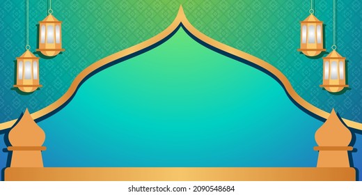 Detail Background Panggung Islami 3d Nomer 22