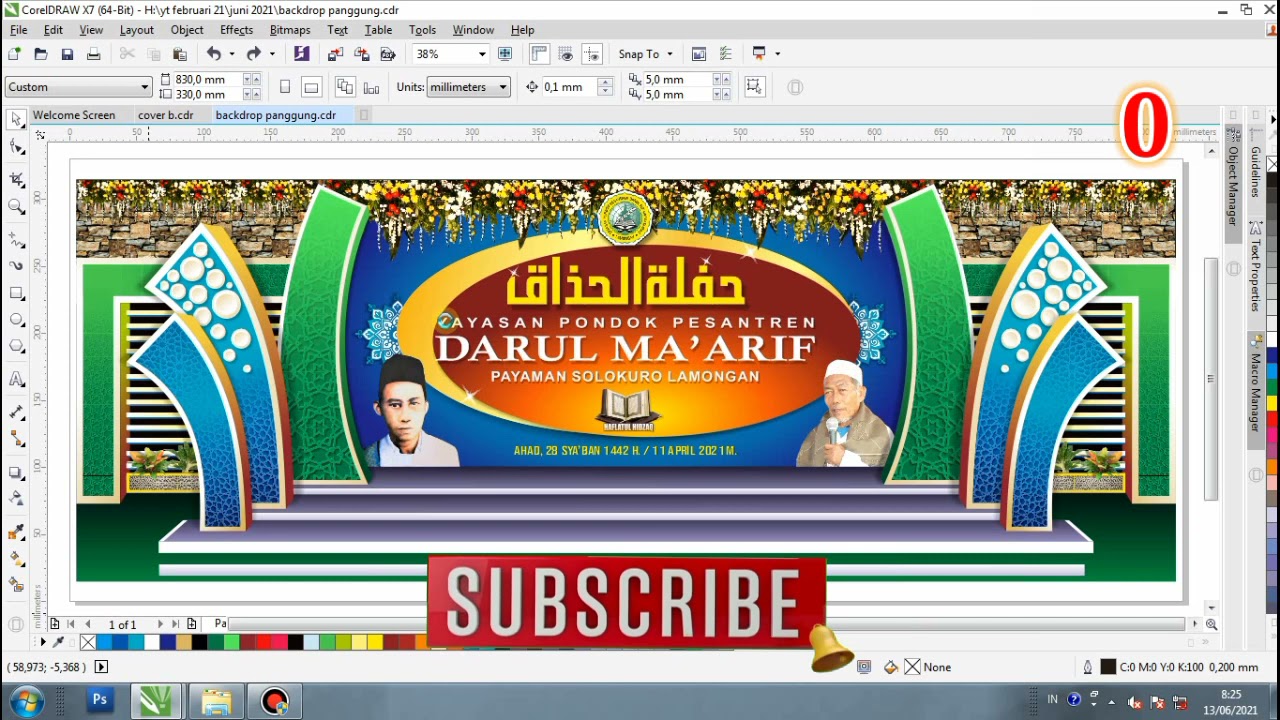 Detail Background Panggung Islami 3d Nomer 26