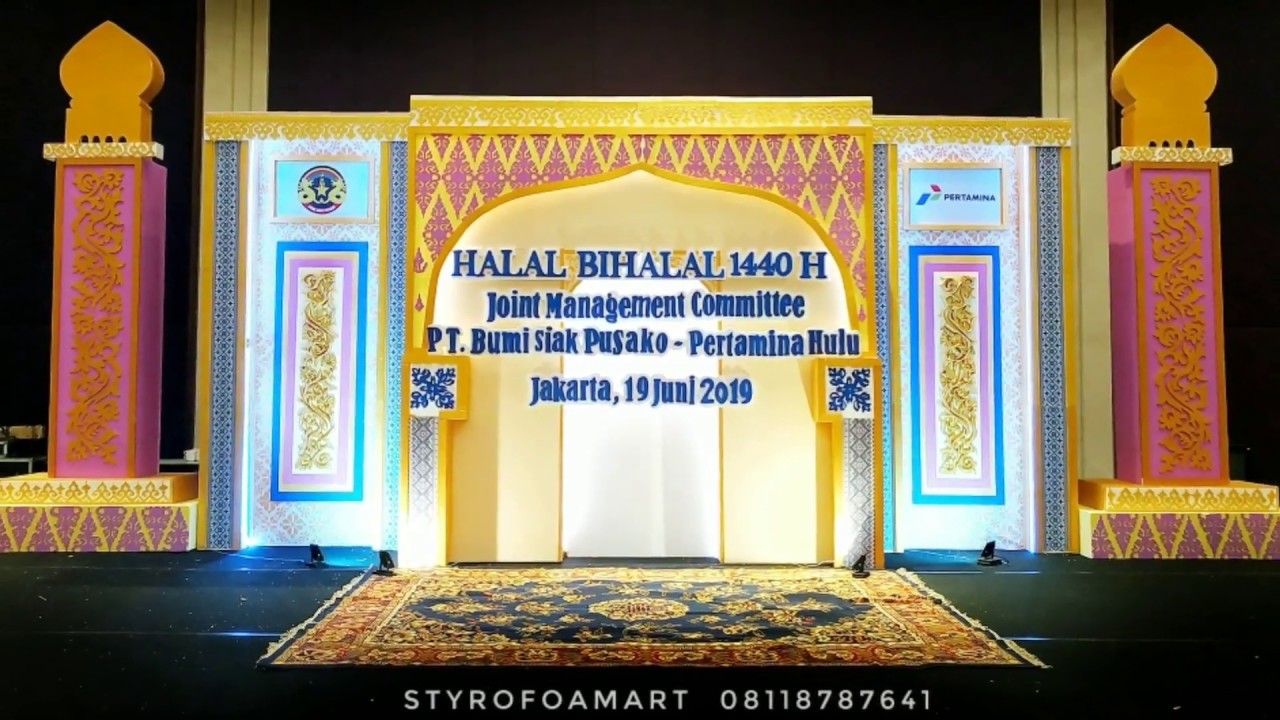 Detail Background Panggung Pengajian Nomer 22