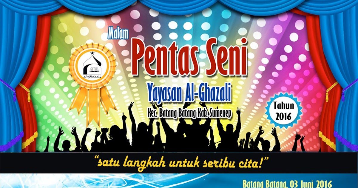 Background Panggung Pentas Seni - KibrisPDR